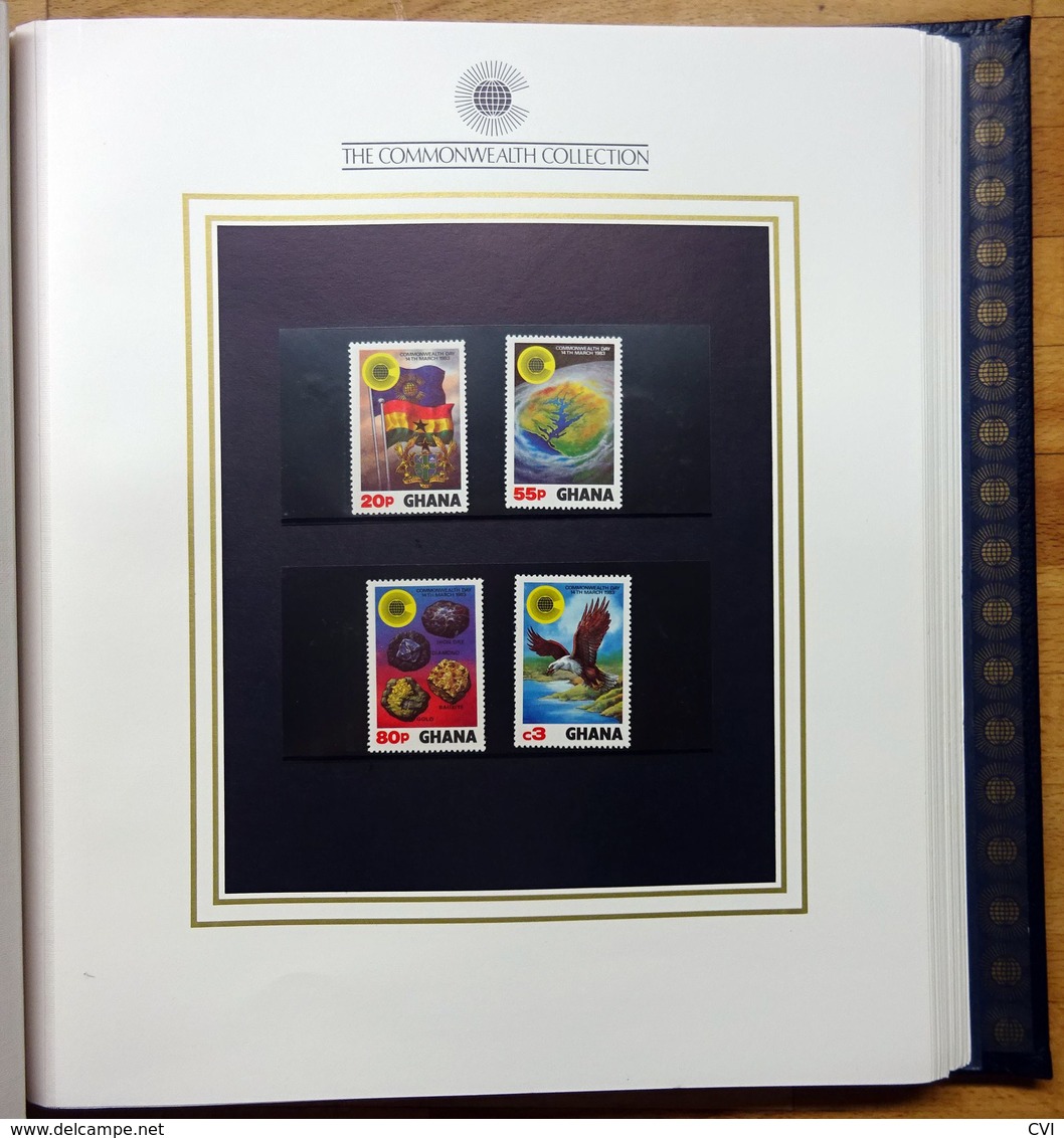 1983 The Commonwealth Collection MNH COMPLETE in Boxed Album Folder.