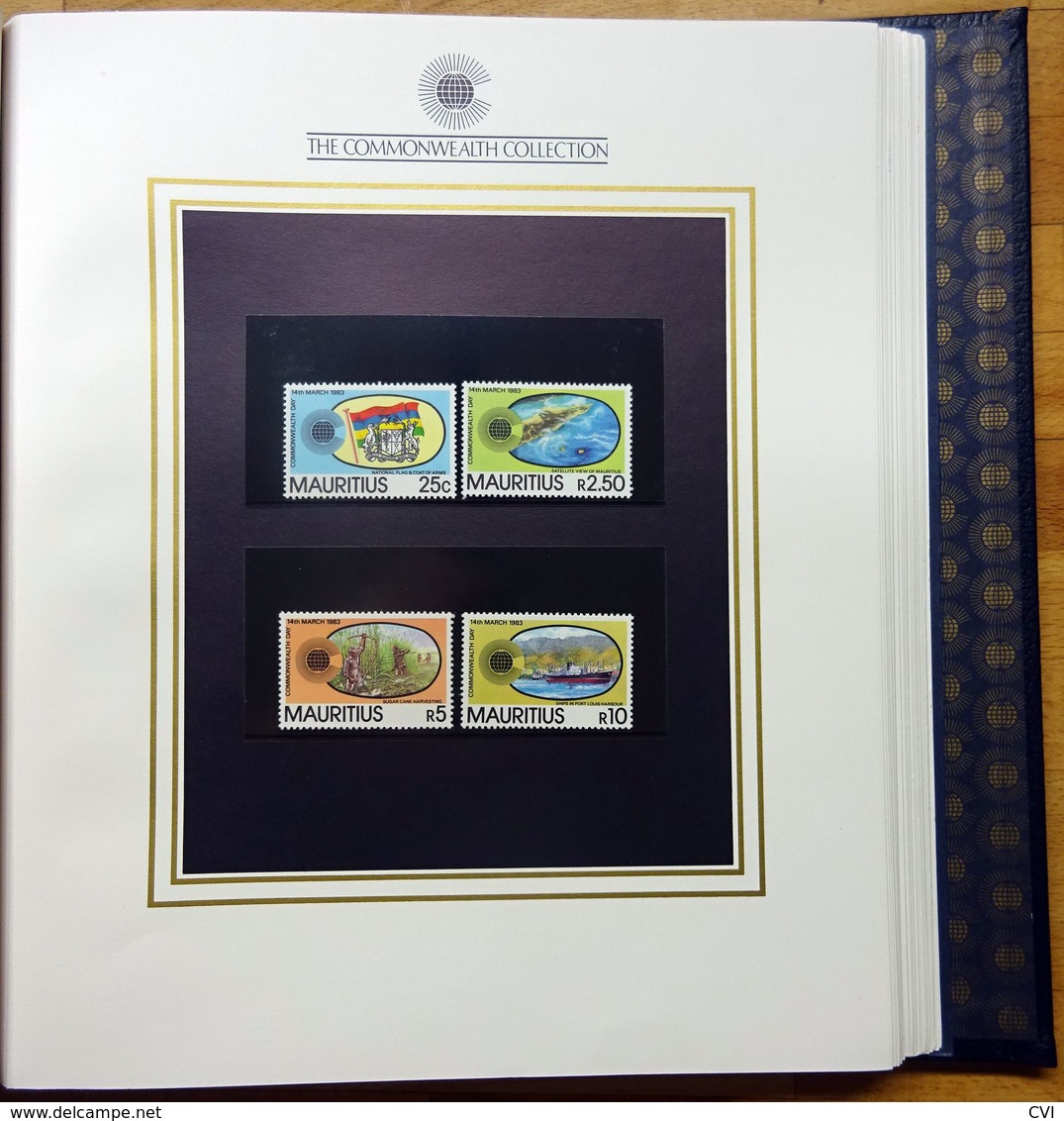 1983 The Commonwealth Collection MNH COMPLETE in Boxed Album Folder.