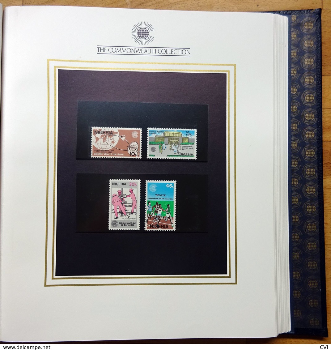 1983 The Commonwealth Collection MNH COMPLETE in Boxed Album Folder.