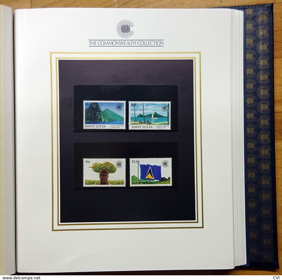 1983 The Commonwealth Collection MNH COMPLETE in Boxed Album Folder.