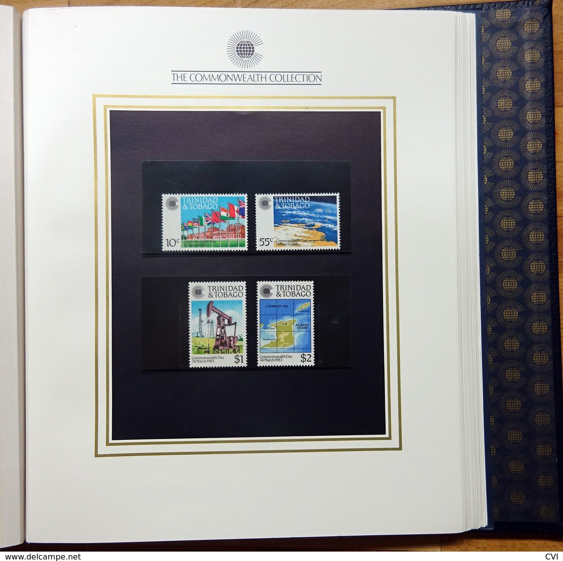 1983 The Commonwealth Collection MNH COMPLETE in Boxed Album Folder.