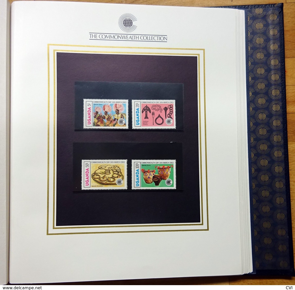 1983 The Commonwealth Collection MNH COMPLETE in Boxed Album Folder.