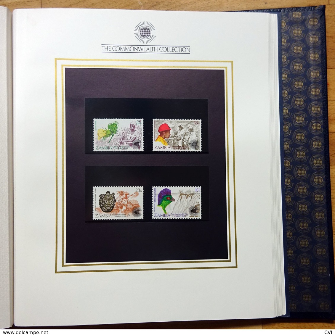 1983 The Commonwealth Collection MNH COMPLETE in Boxed Album Folder.