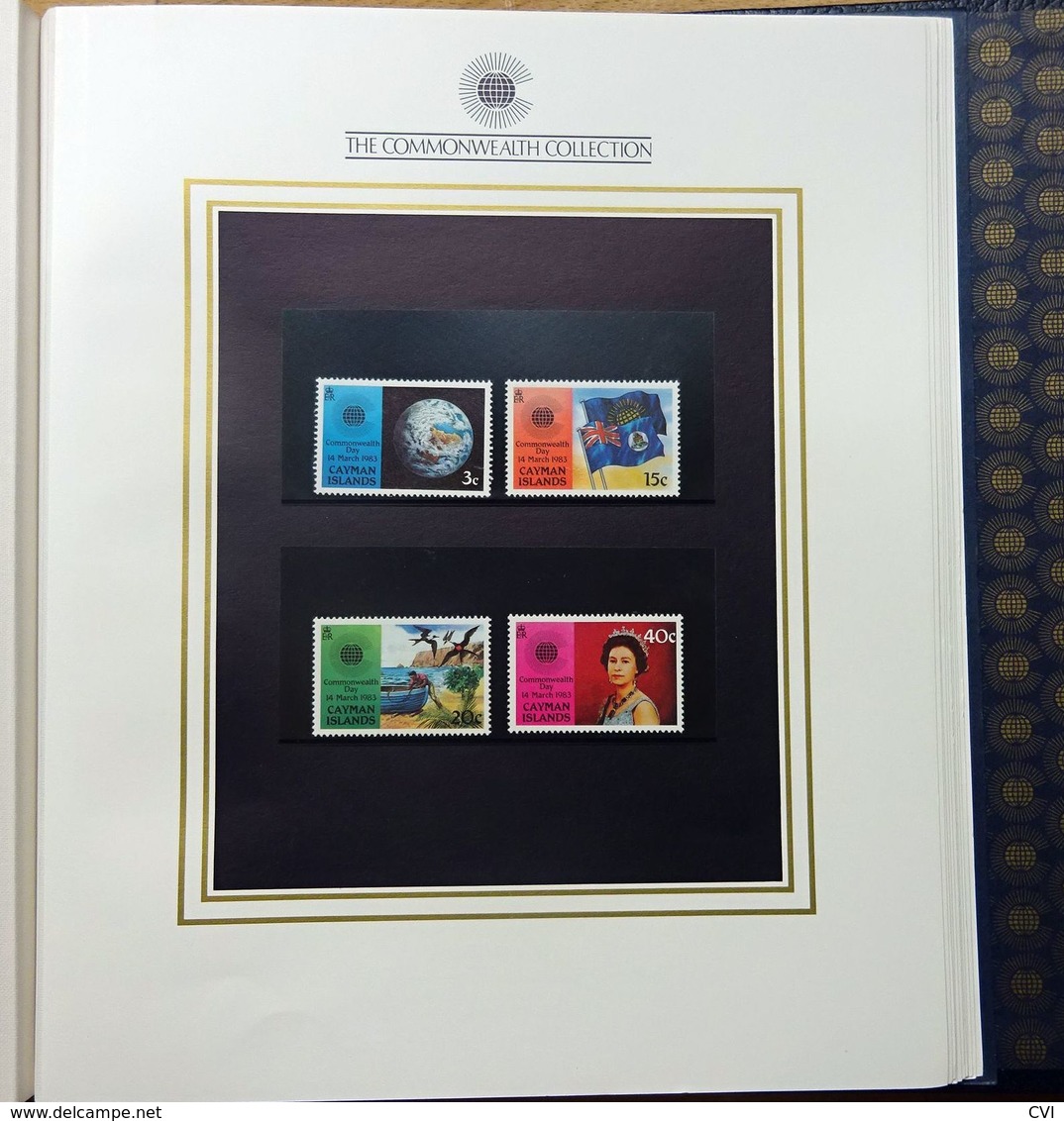 1983 The Commonwealth Collection MNH COMPLETE in Boxed Album Folder.