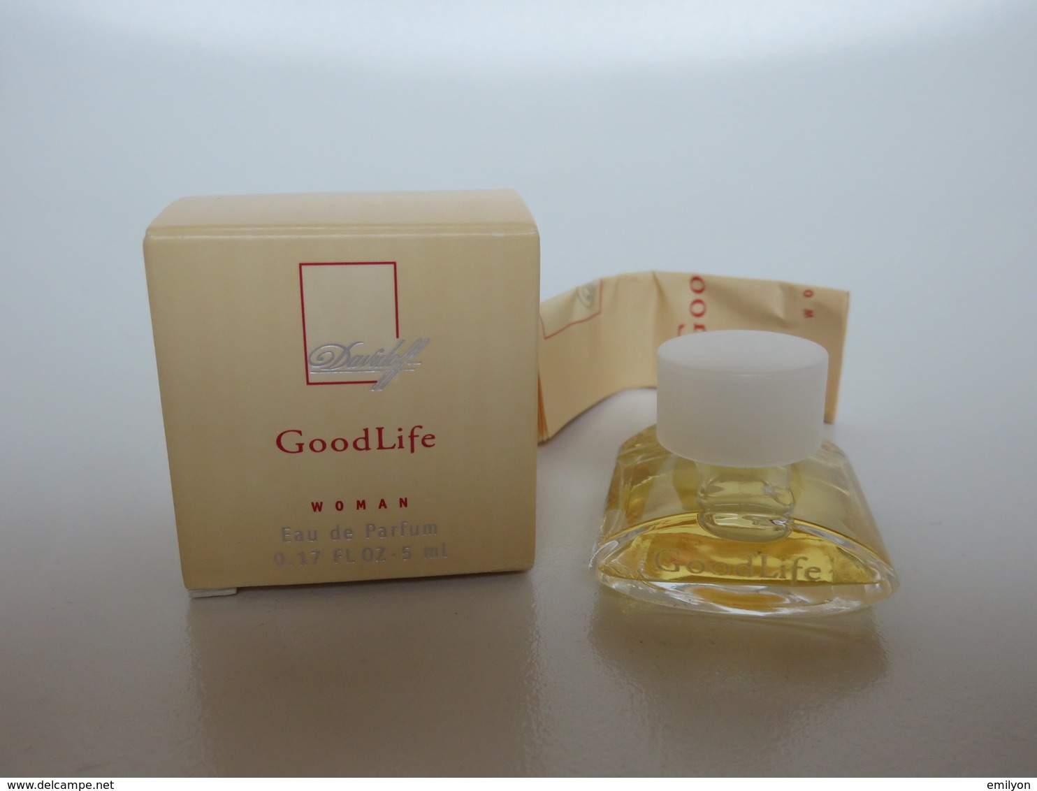 Good Life Woman - Davidoff - Eau De Parfum - 5 ML - Miniaturen Flesjes Dame (met Doos)