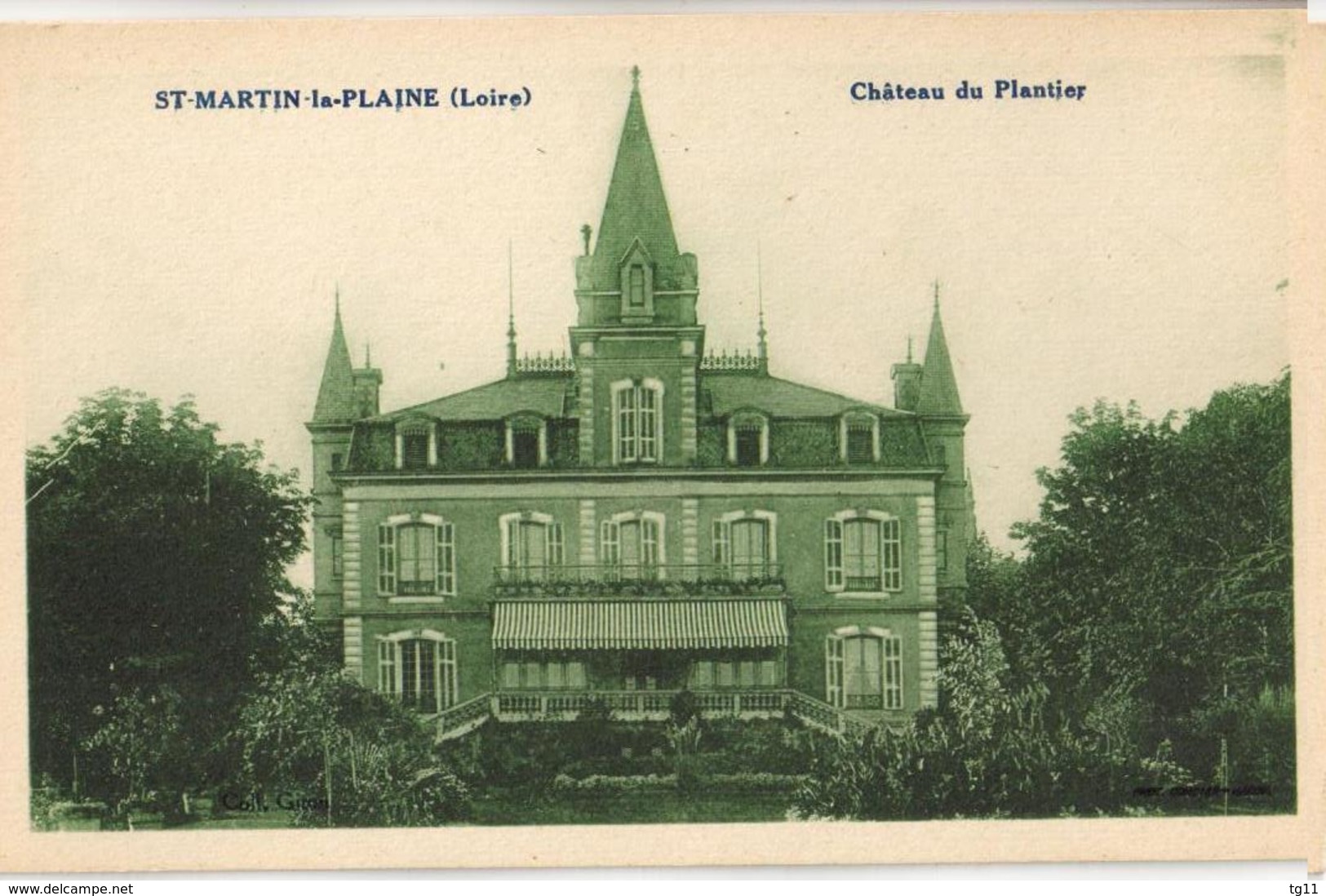 42 - SAINT MARTIN LA PLAINE - CHÂTEAU DU PLANTIER - Autres & Non Classés