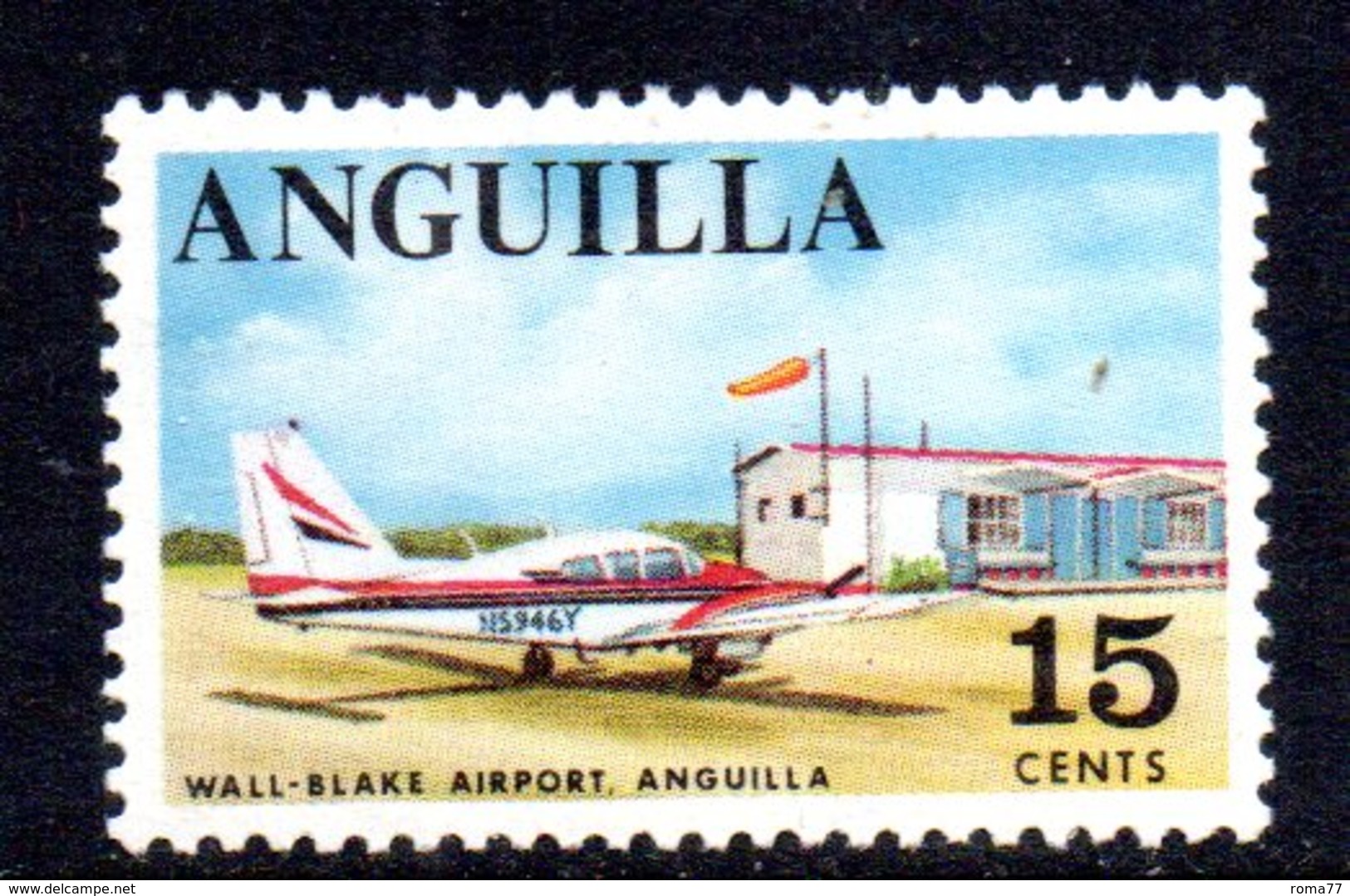 W996 - ANGUILLA 1967 , Ordinaria Yvert N. 8   ***   MNH - Anguilla (1968-...)