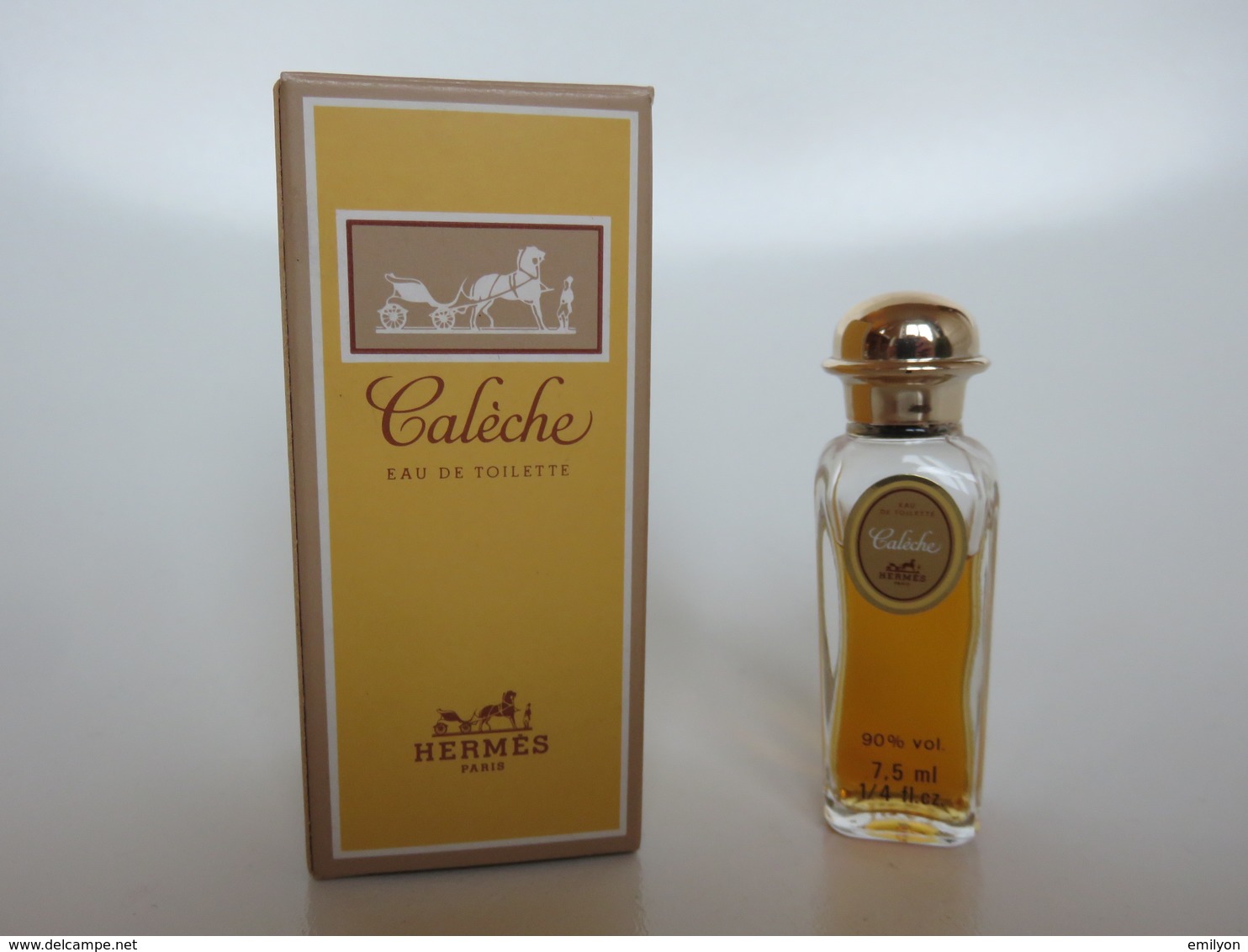 Calèche - Hermès - Eau De Toilette - 7.5 ML - Miniatures Femmes (avec Boite)