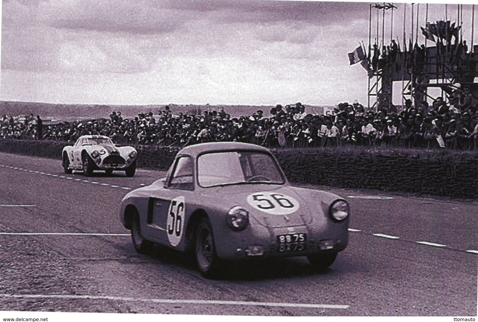 24 Heures Du Mans 1953 - VP 166R Renault 750cm -  Pilotes: Juste-Emile Vernet/Jean Pairard (F)  -  15x10cm PHOTO - Le Mans