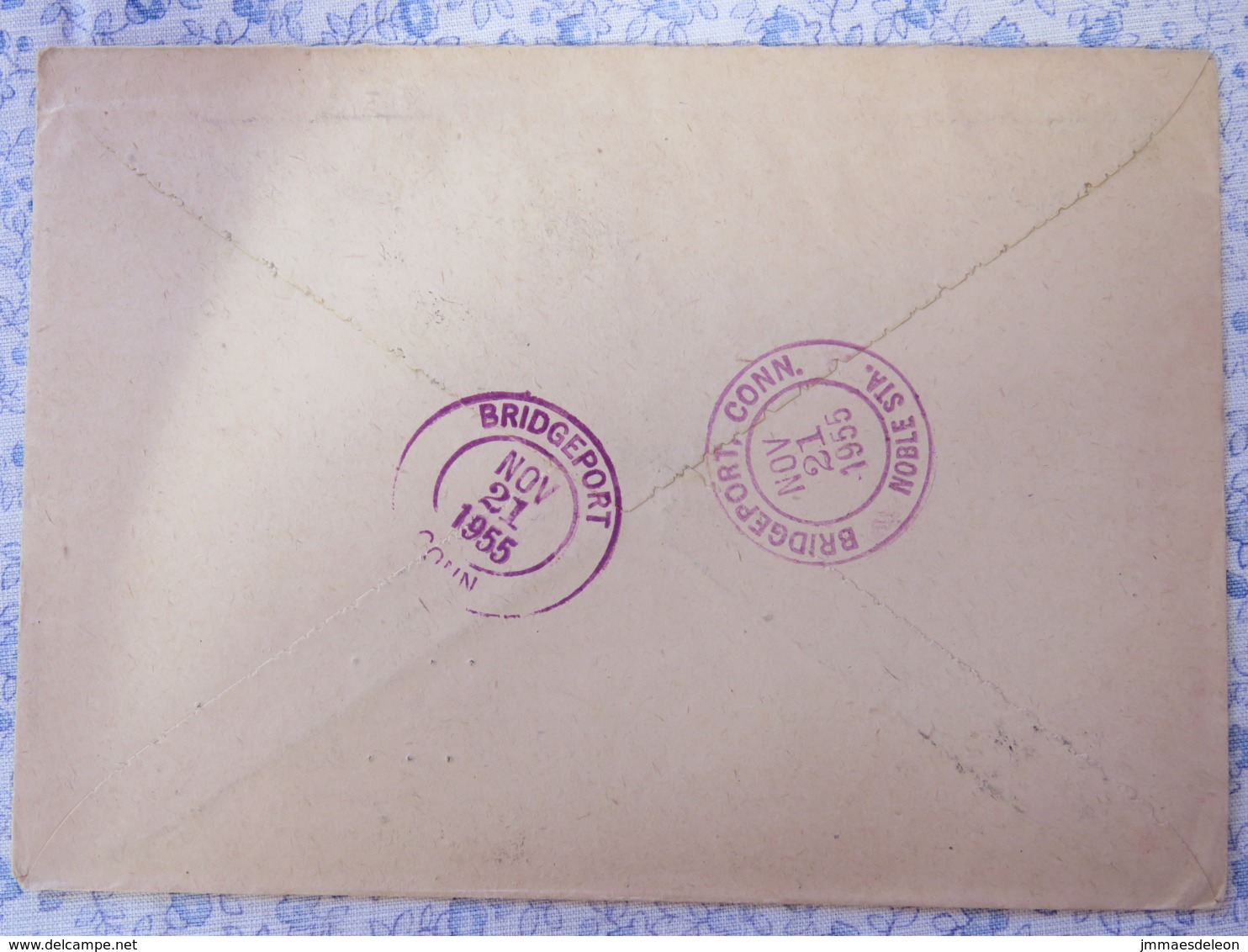 Poland 1955 Registered Cover To USA - Stalin Palace Of Culture (pair) - Micklewicz Monument And Death Mask - Covers & Documents
