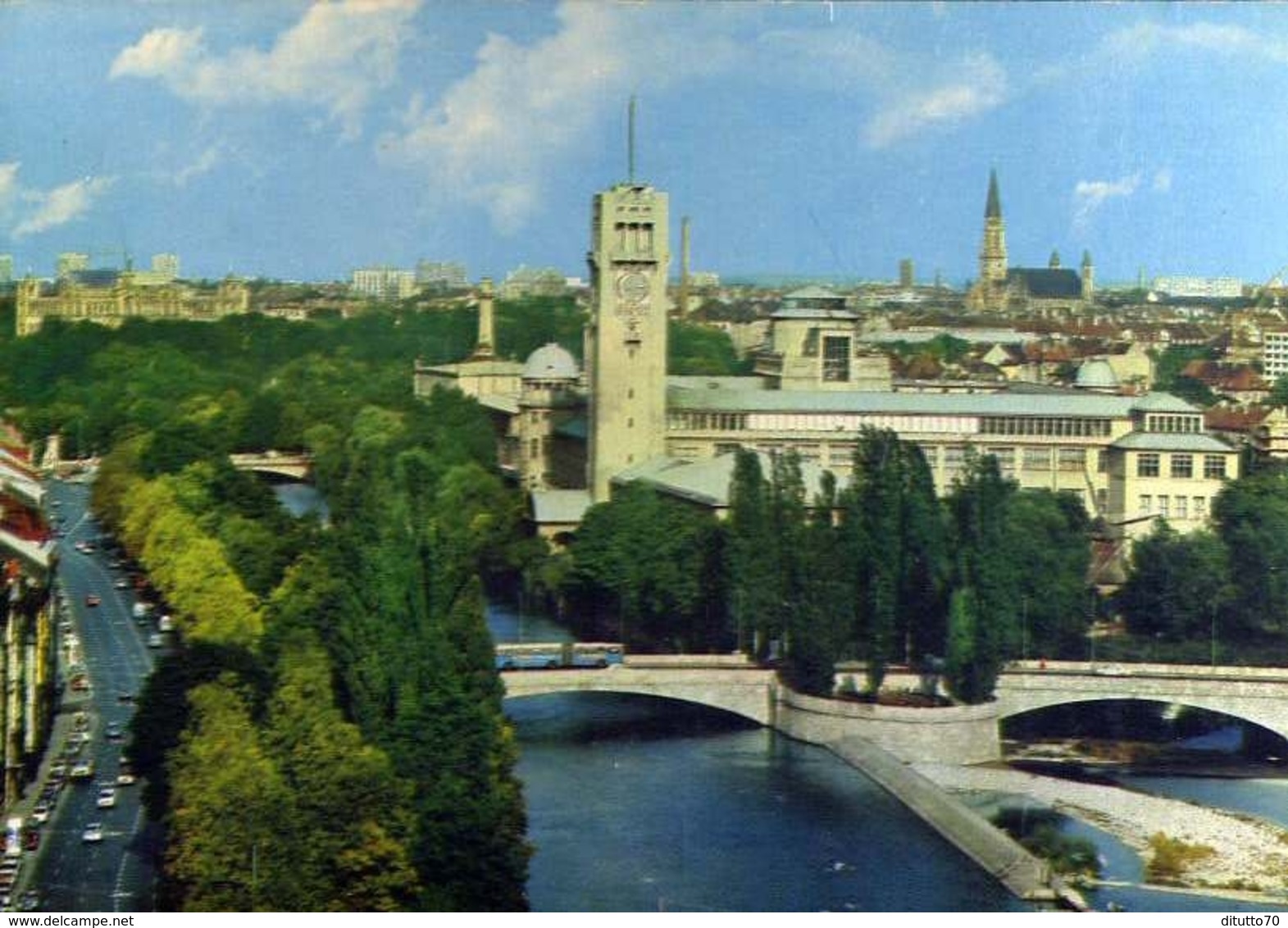 Munchen - Deutsches Museum - Formato Grande Viaggiata Mancante Di Affrancatura – E 9 - Altri & Non Classificati