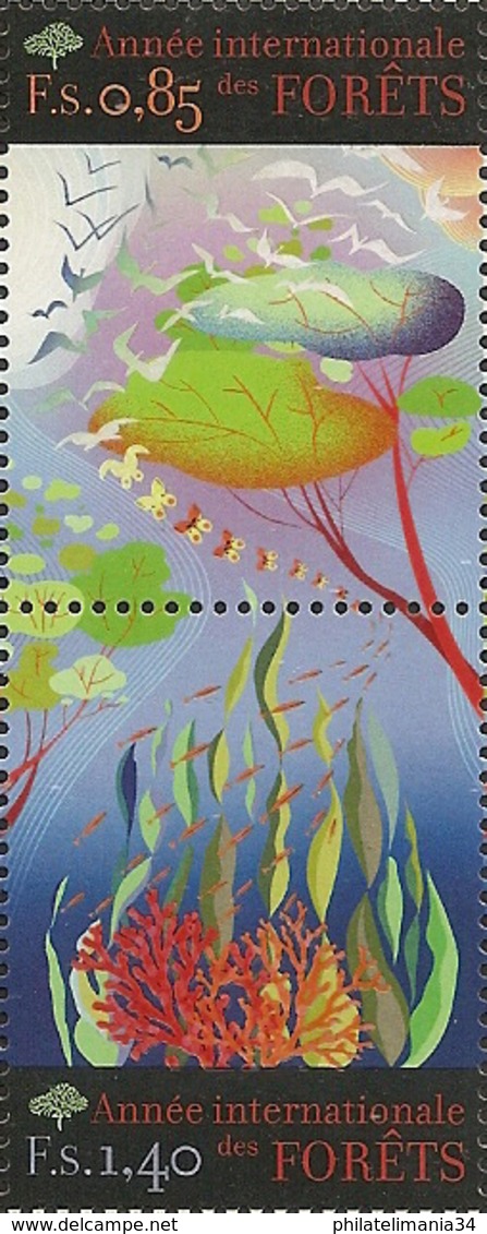 NU 2011 - Bureau De Genève - Année Internationale Des Forêts - Unused Stamps