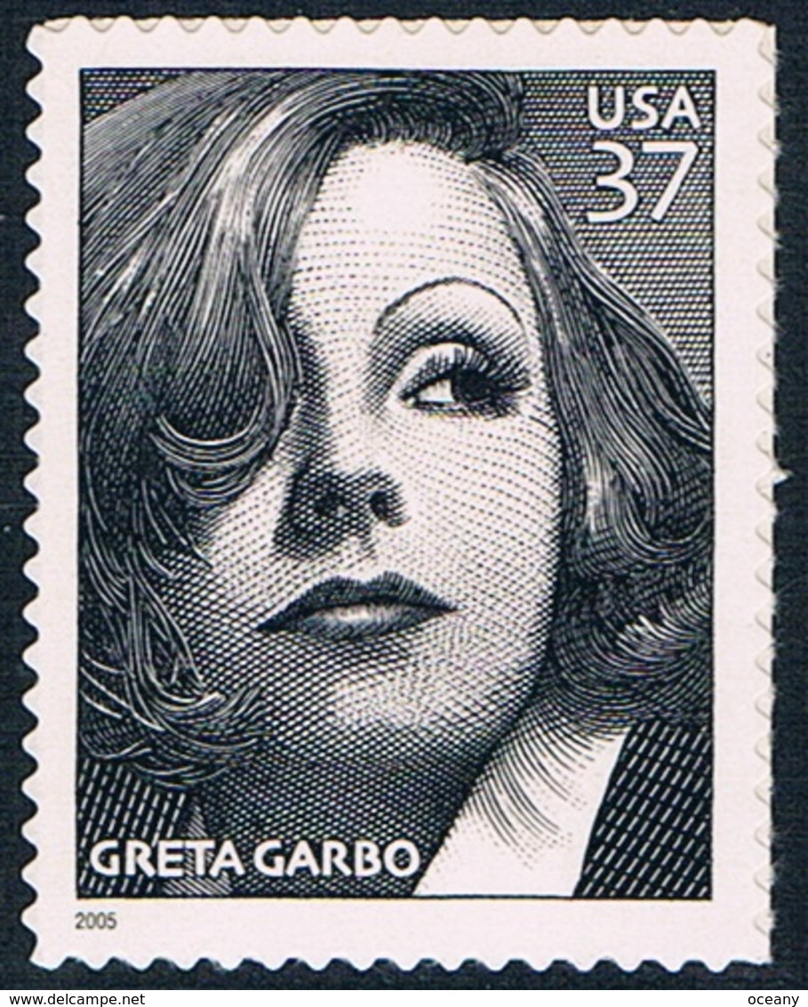 Etats-Unis - Greta Garbo, Actrice 3703 (année 2005) ** - Unused Stamps