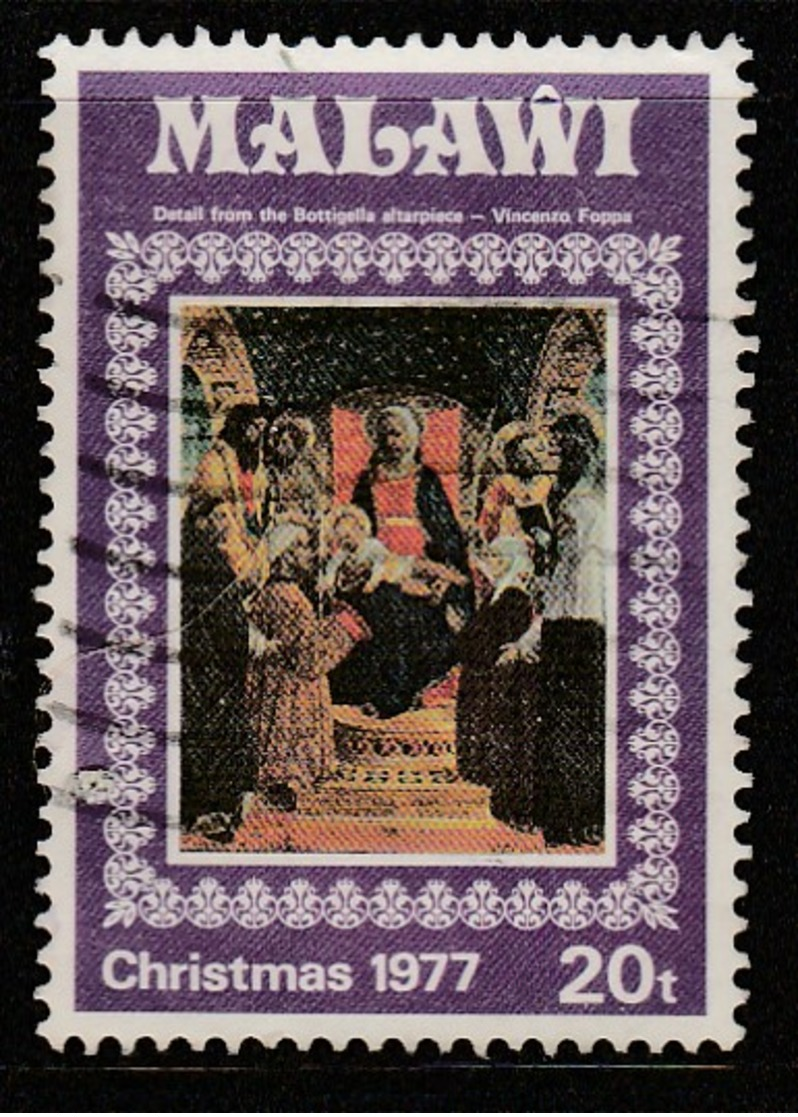 Malawi 1977 Christmas 20 T Multicoloured SW 291 O Used - Malawi (1964-...)