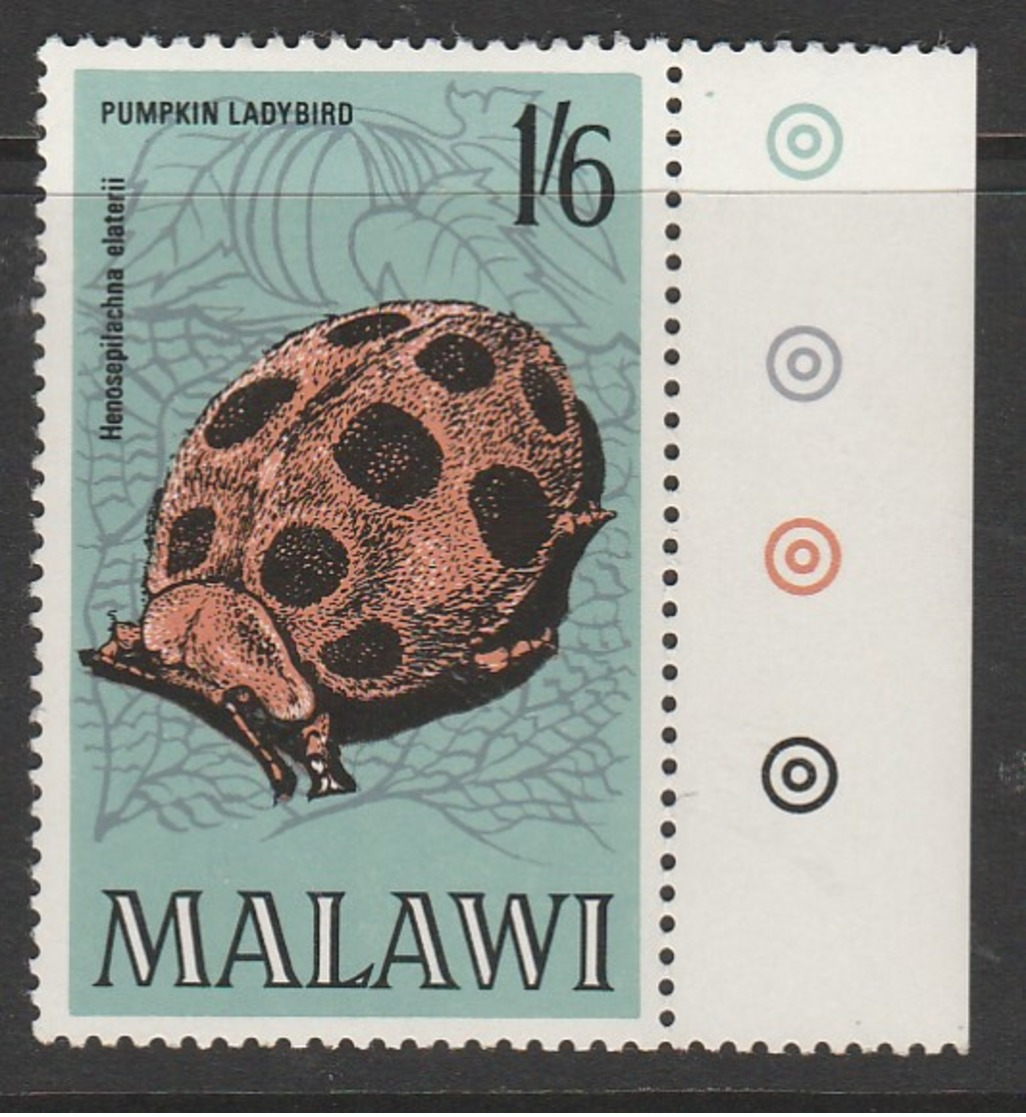 Malawi 1970 Insects Of Malawi 1/6 Sh Multicoloured SW 125 ** MNH - Malawi (1964-...)