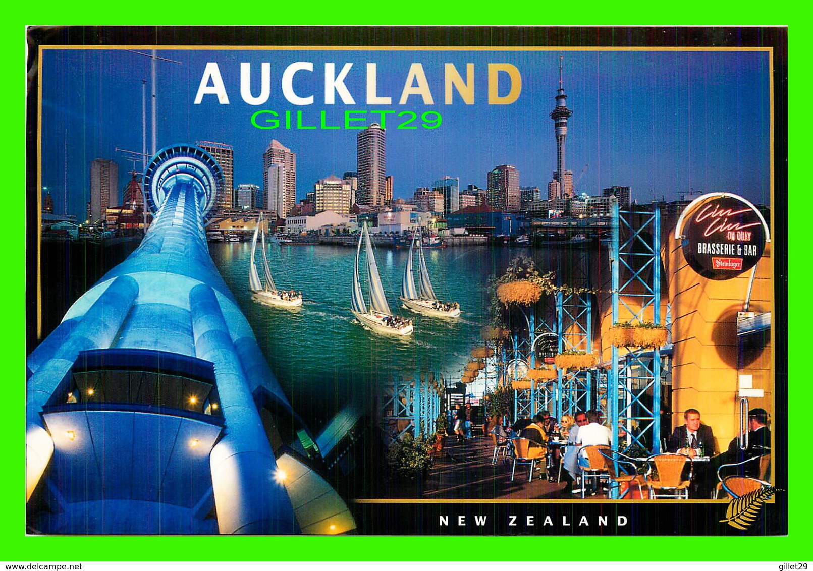 AUCKLAND CITY, NEW ZEALAND - VIEW OF THE CITY - TRAVEL  IN 2004 - - Nouvelle-Zélande
