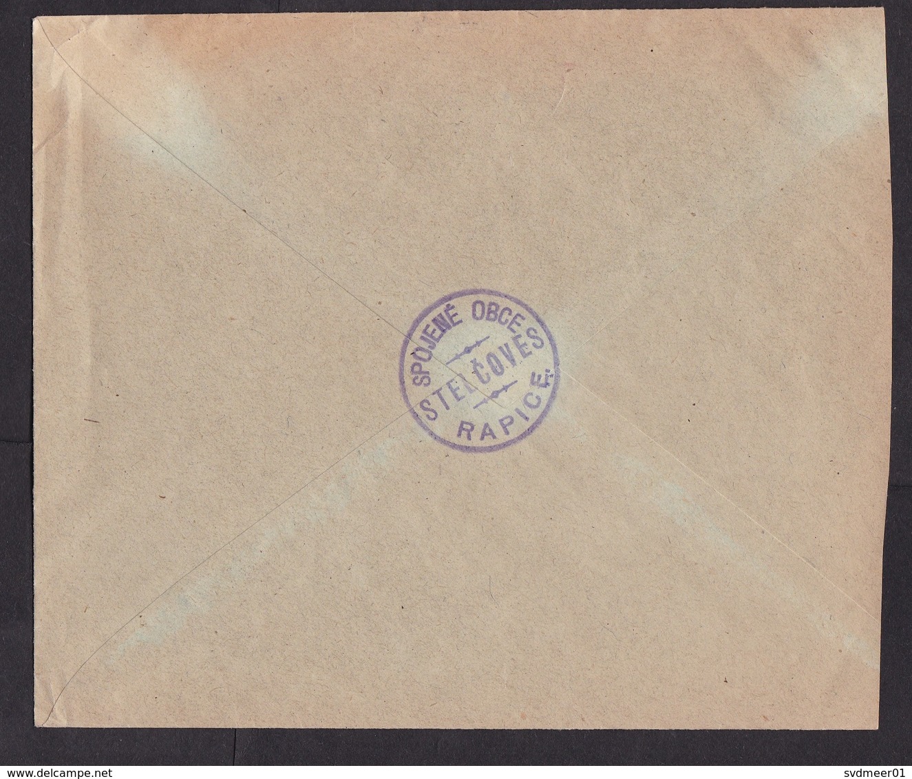 Czechoslovakia: Cover, 1920s?, 1 Stamp (minor Damage, See Scan) - Brieven En Documenten