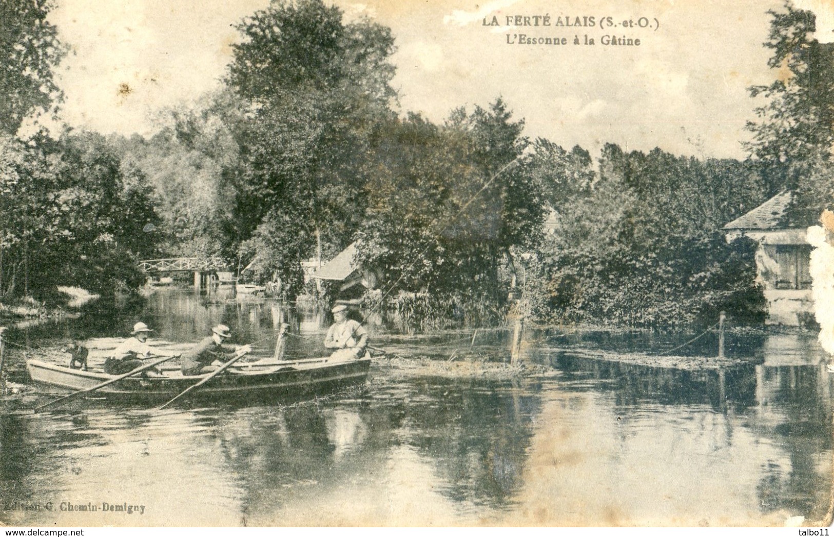 91 - La Ferté Alais - L'Essonne à La Gâtine - Lardy