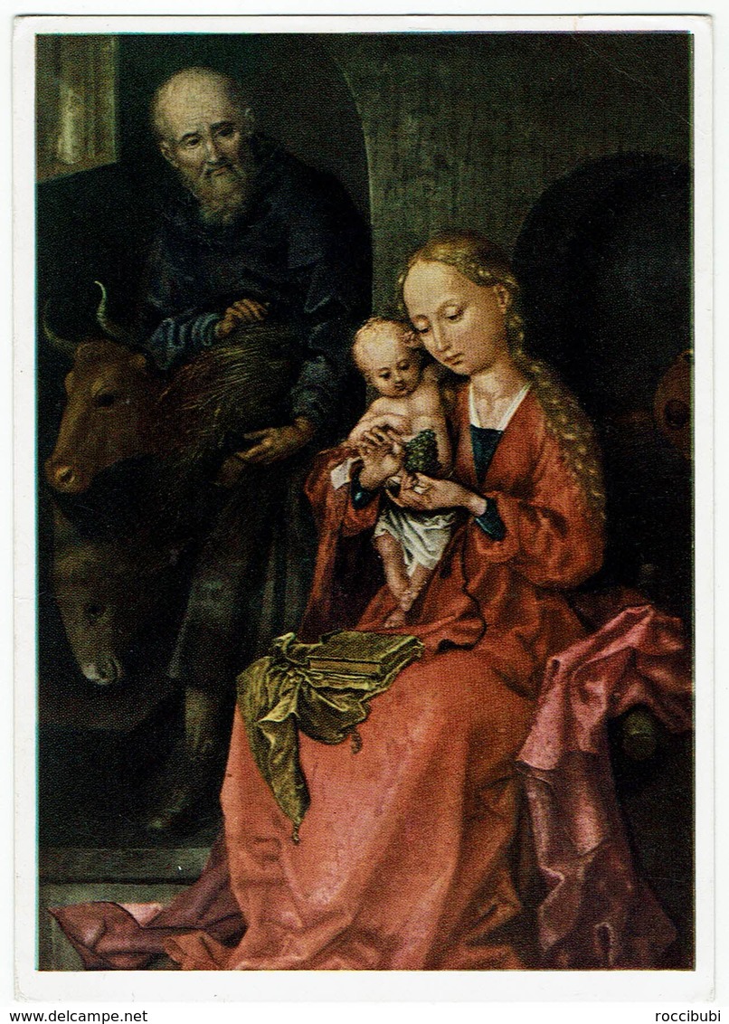 Martin Schongauer, Heilige Familie - Heiligen