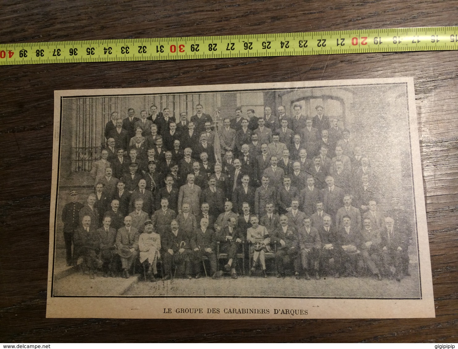 ANNEES 20/30 LE GROUPE DES CARABINIERS D ARQUES - Collections