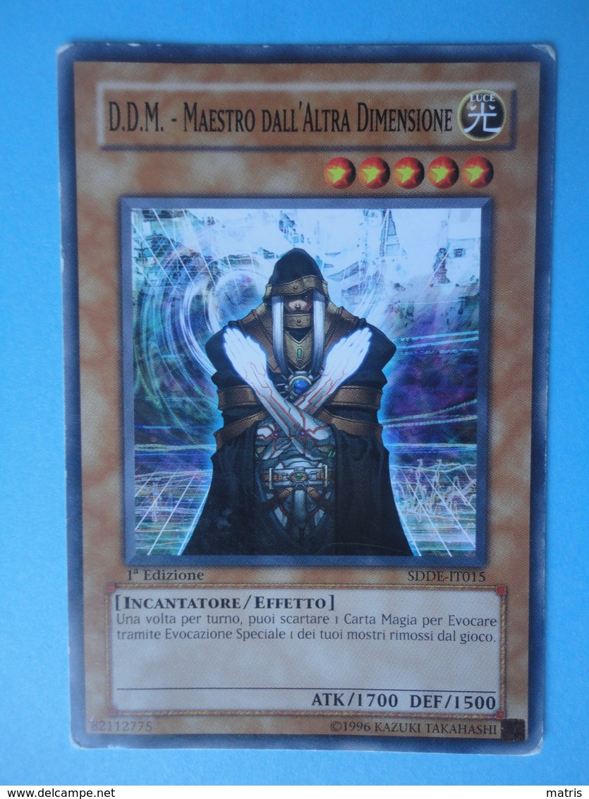 D.D.M. Maestro Dell'Altra Dimensione - Serie STRUCTURE DECK L'IMPERATORE OSCURO - 2008 - SDDE IT015 - Yu-Gi-Oh