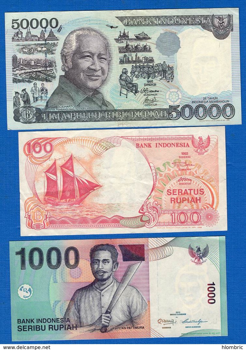 Indonésie  6  Billets - Indonésie