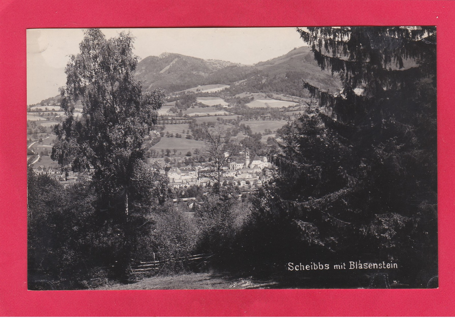 Old Post Card Of Scheibbs Mit Blasenstein,Lower Austria, Austria,V65. - Scheibbs