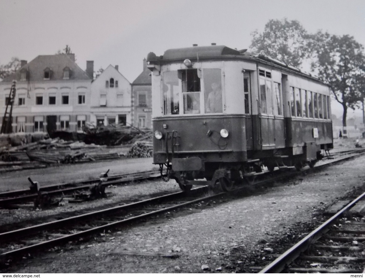 LOT #7/9: 2x Carte Postale Photo Réelle CFL Luxembourg - Gare De JUNGLINSTER - Chemin De Fer-train - Autres & Non Classés