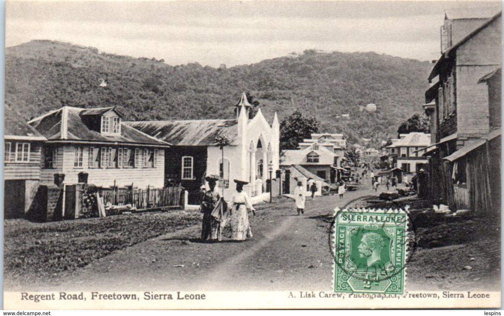 AFRIQUE --  SIERRA LEONE -- Regent Road Freetown - Sierra Leone