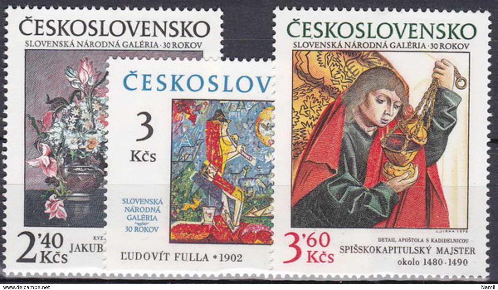 ** Tchécoslovaquie 1978 Mi 2476-8 (Yv 2305-7), (MNH) - Nuevos