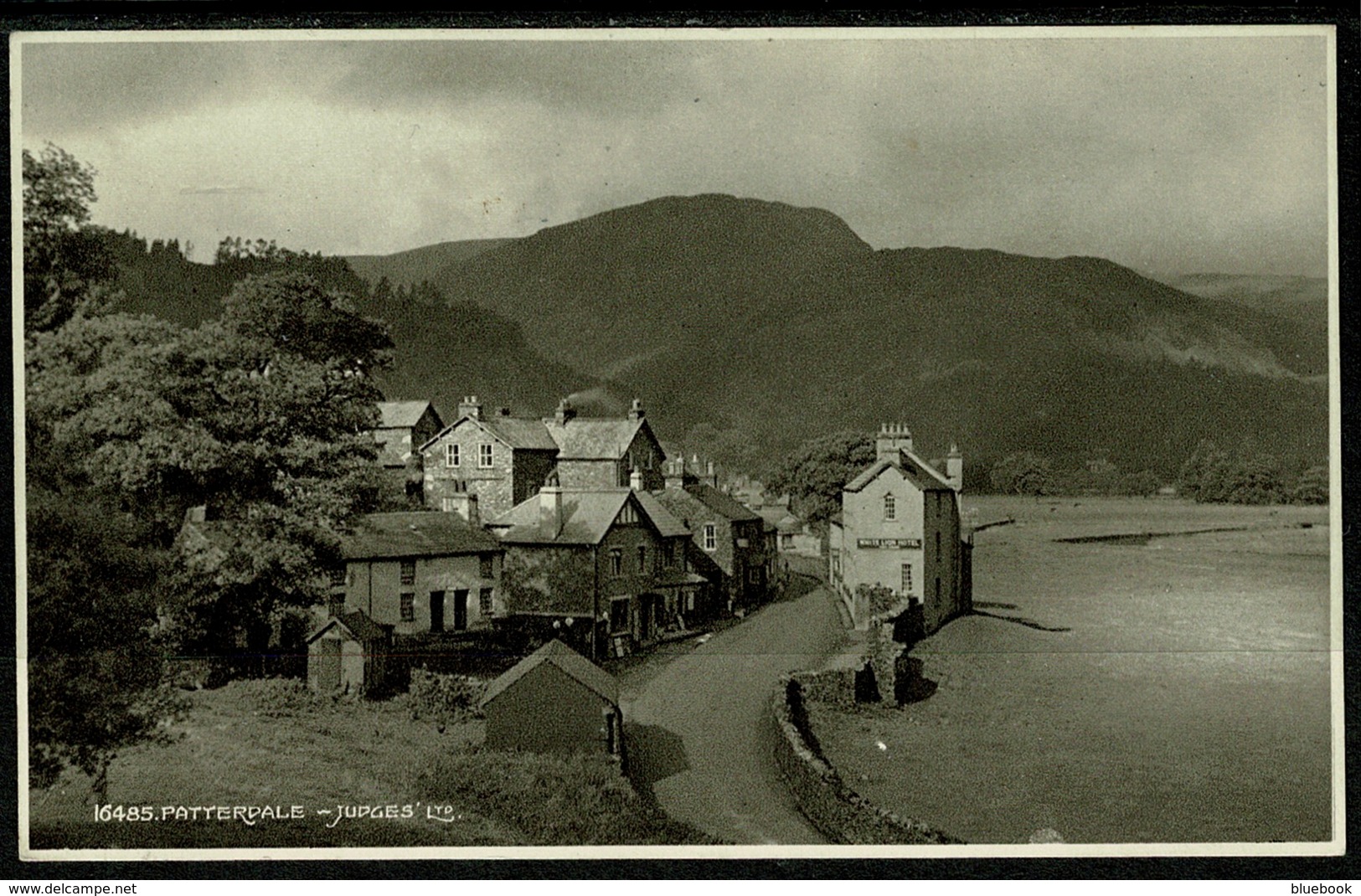 Ref 1253 - Judges Postcard - Houses At Patterdale Village - Lake District Cumbria - Patterdale