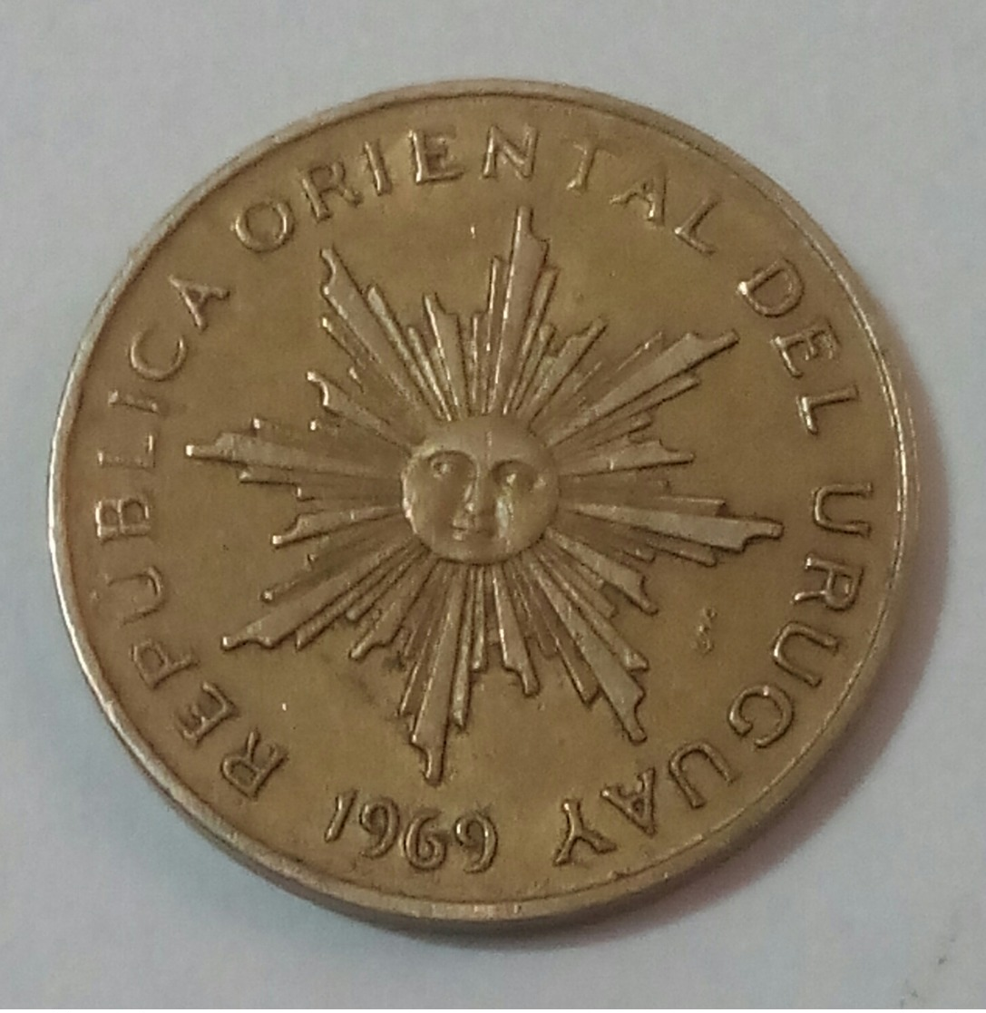 URUGUAY - 1 PESO - 1969 - KM 52 - Agouz - Uruguay