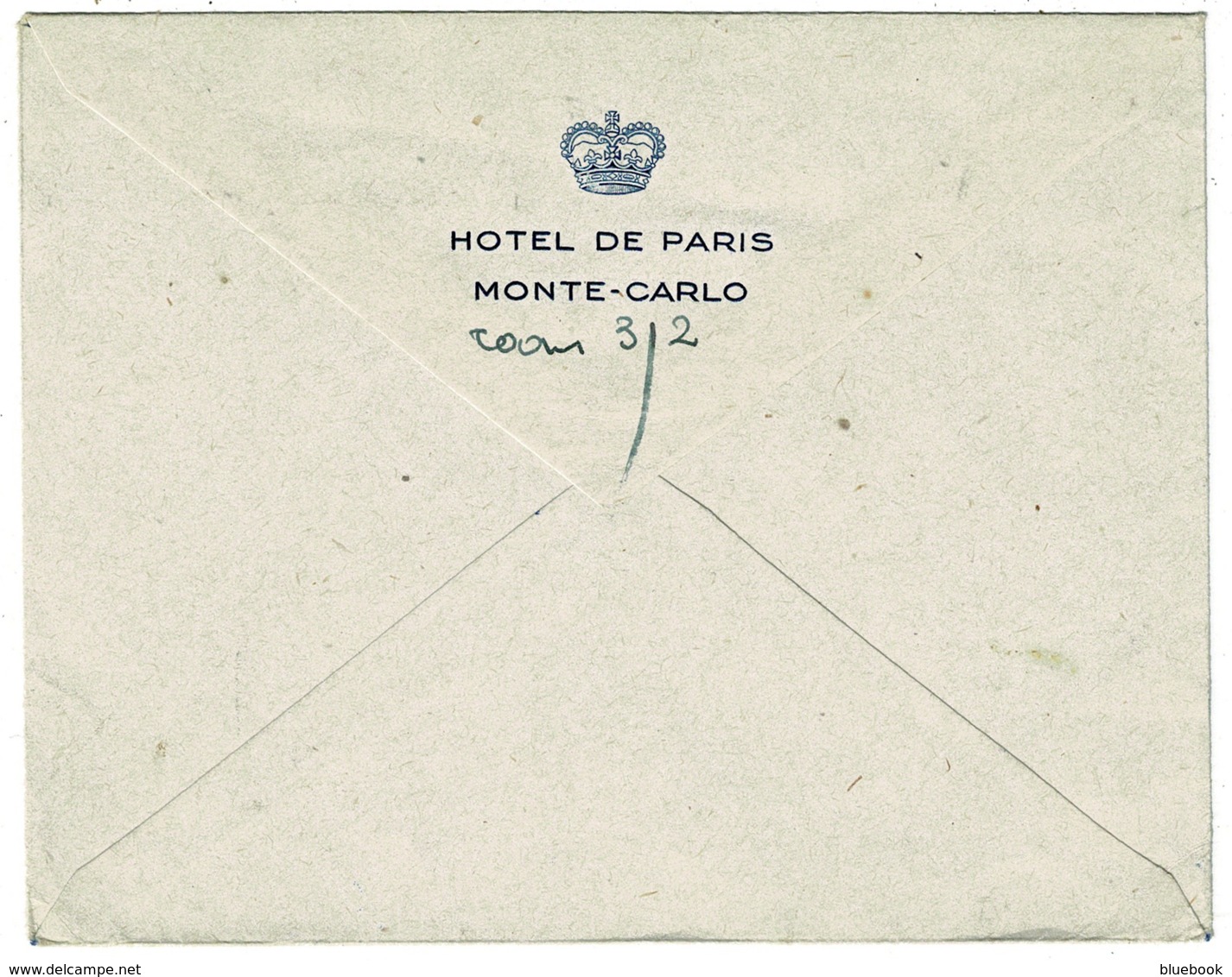 Ref 1254 - 1947 Single 10f Franking - Roosevelt Air Stamp - Monaco Monte-Carlo To Holland - Covers & Documents