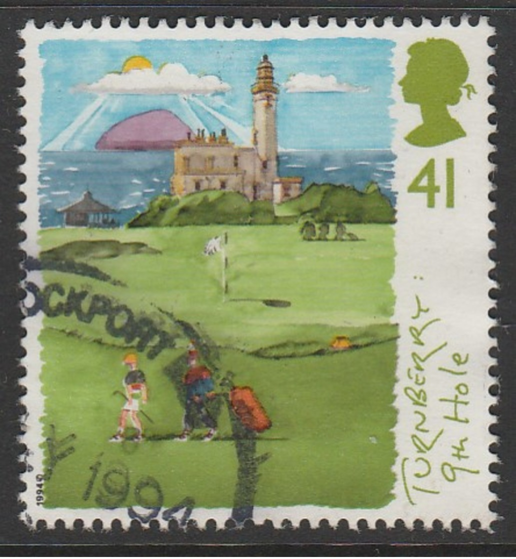 GB 1994 The Scottish Golf Courses 41 P. Multicoloured SG 1833 O Used - Used Stamps