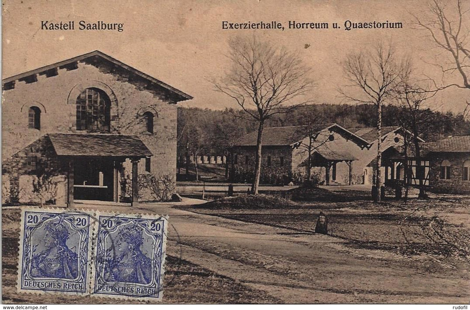 Cpa De Saalburg (Allemagne) - Saalburg