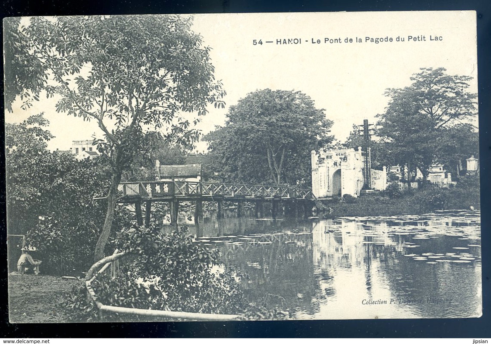 Cpa Du Viêt Nam Hanoi Le Pont De La Pagode Du Petit Lac    YN43 - Viêt-Nam