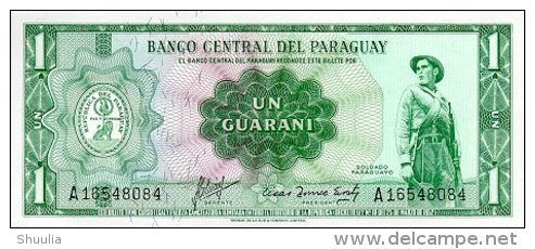 Paraguay 1 Guarani 1952 Pick 193a UNC - Paraguay