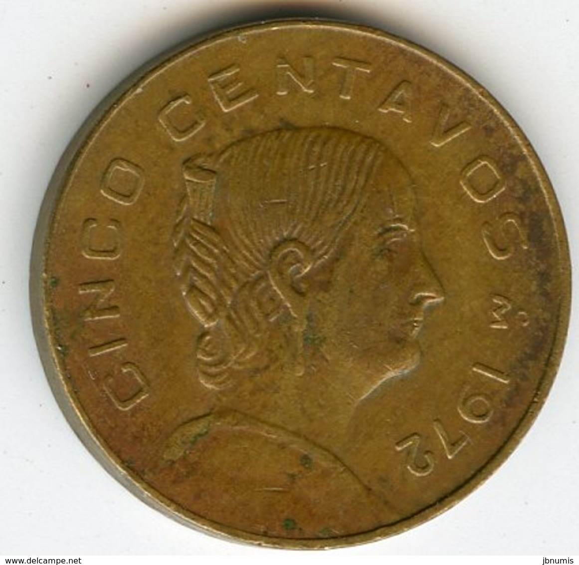 Mexique Mexico 5 Centavos 1972 KM 427 - Mexiko