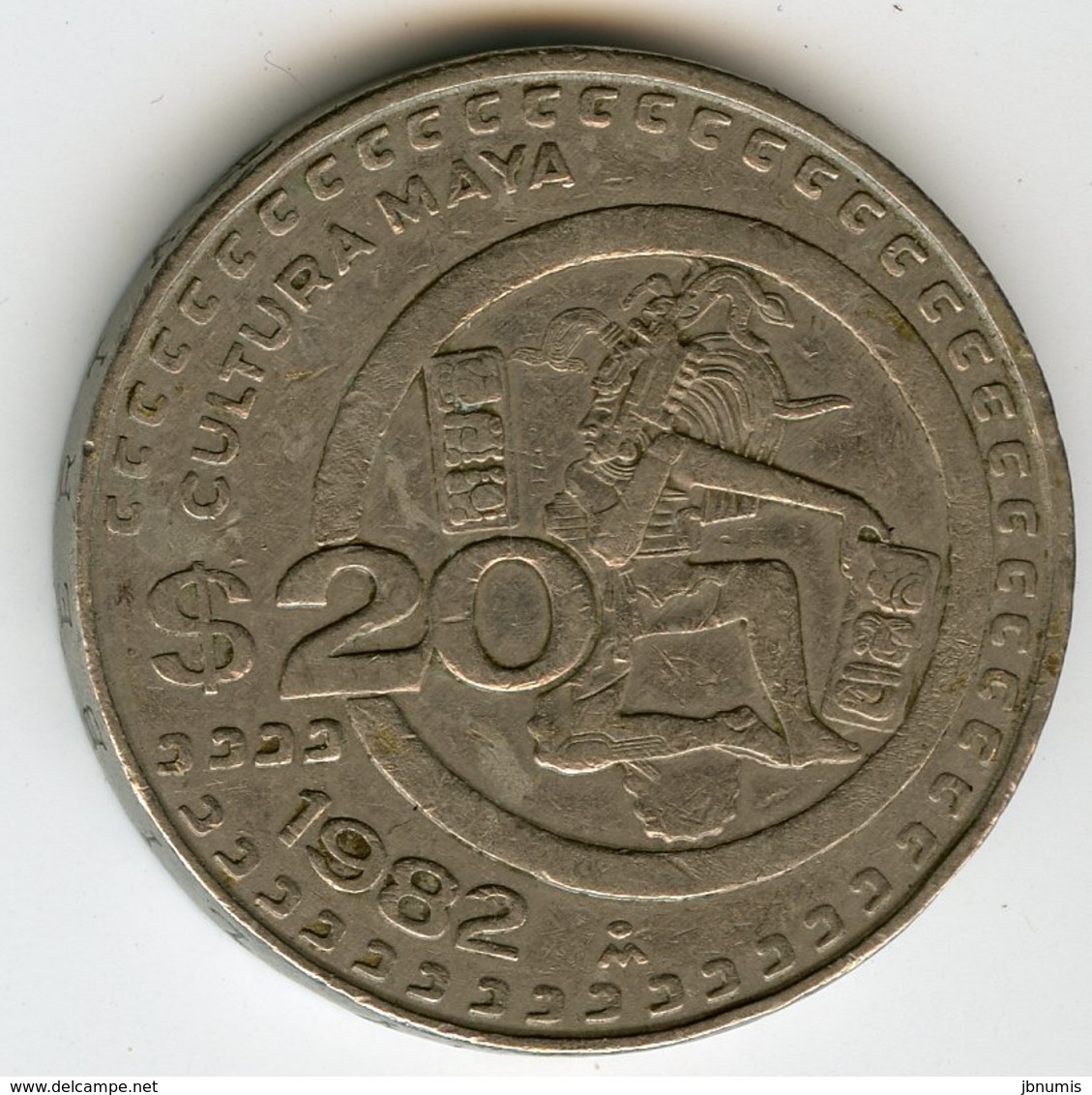 Mexique Mexico 20 Pesos 1982 KM 486 - Mexique