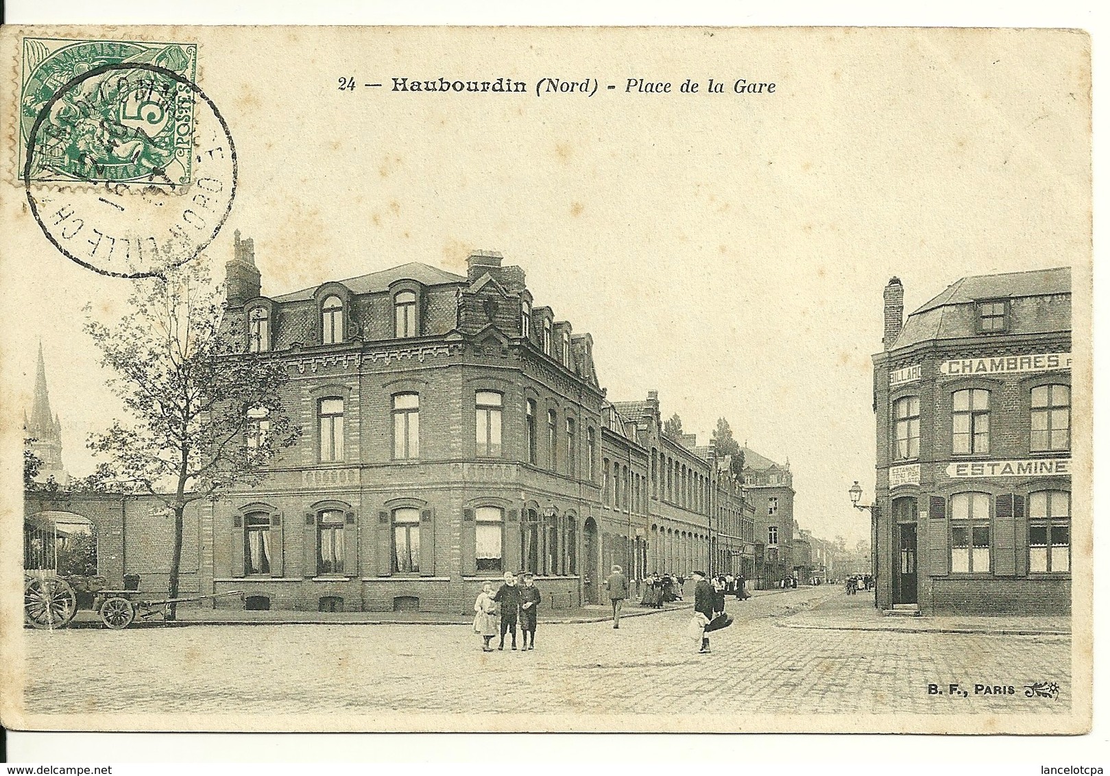 59 - HAUBOURDIN / PLACE DE LA GARE - Haubourdin