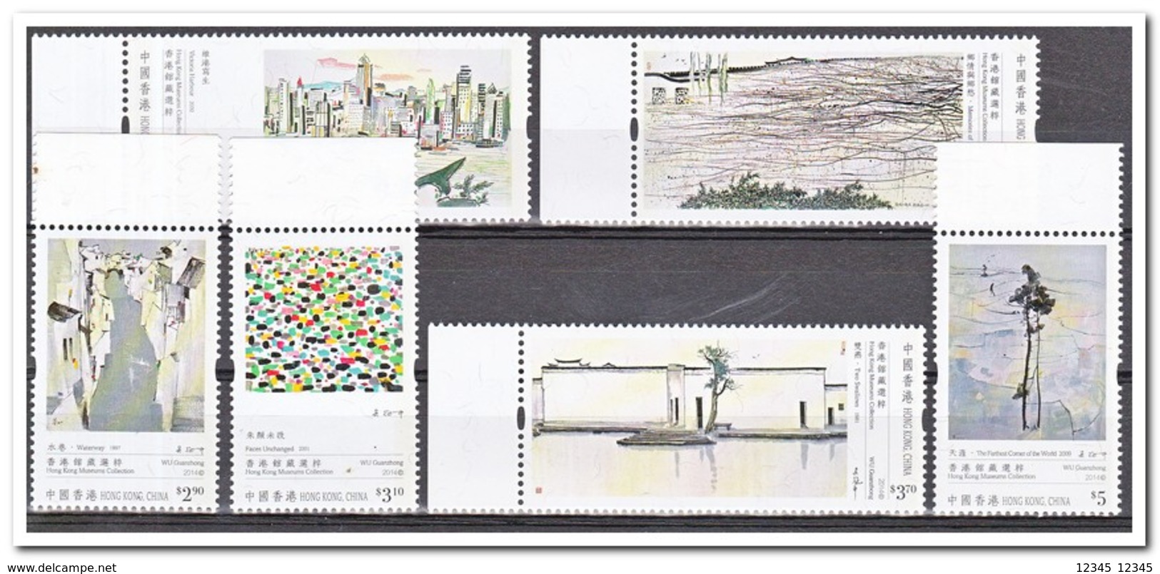 Hongkong 2014, Postfris MNH, Paintings, Art - Ongebruikt