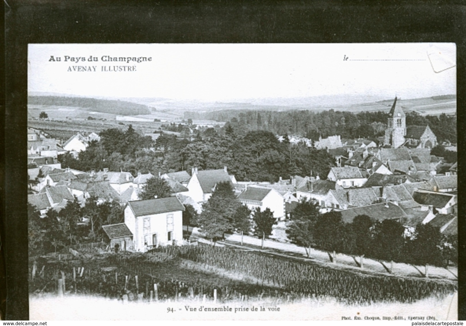 AVENAY    EN 1898                 JLM - Autres & Non Classés