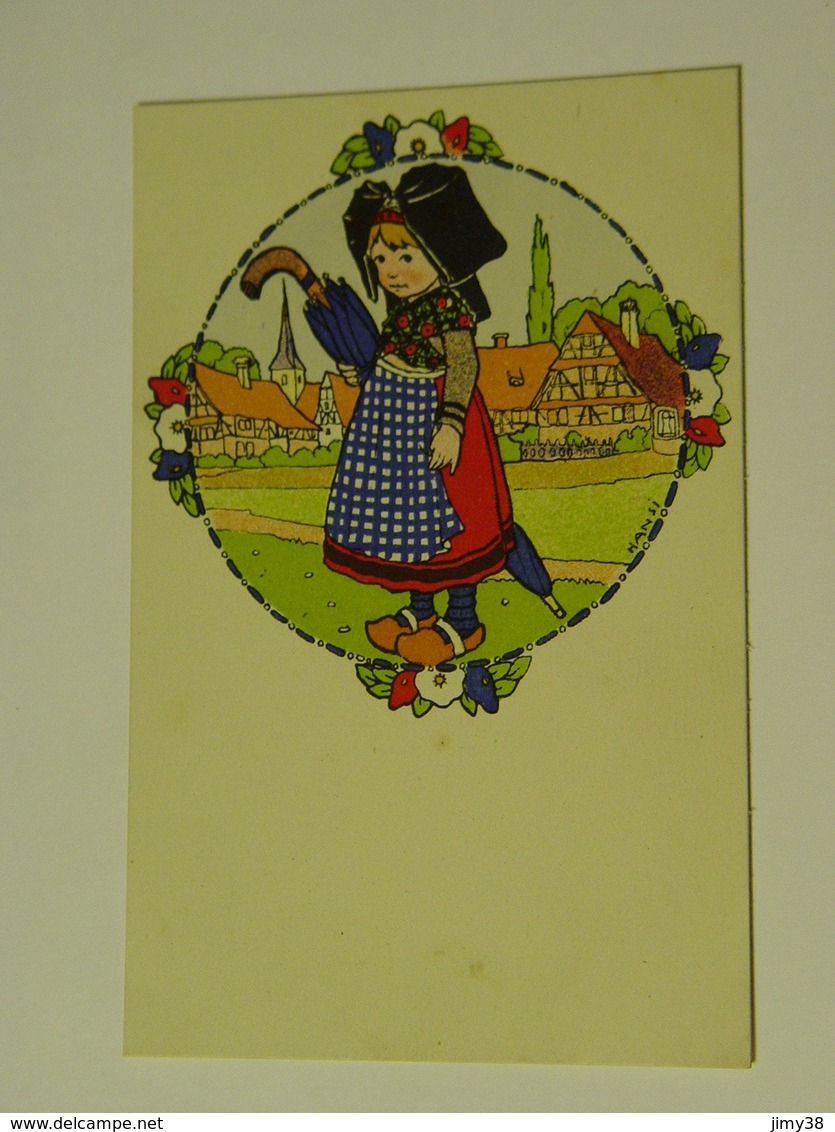 CARTE POSTALE ILLUSTRATEUR HANSI FILLETTE - Hansi