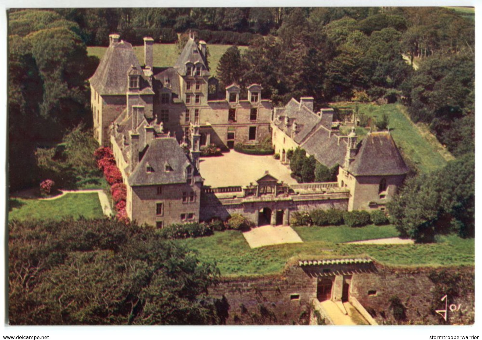 SAINT VOUGAY Chateau De Kerjean Vue Aérienne - Saint-Vougay