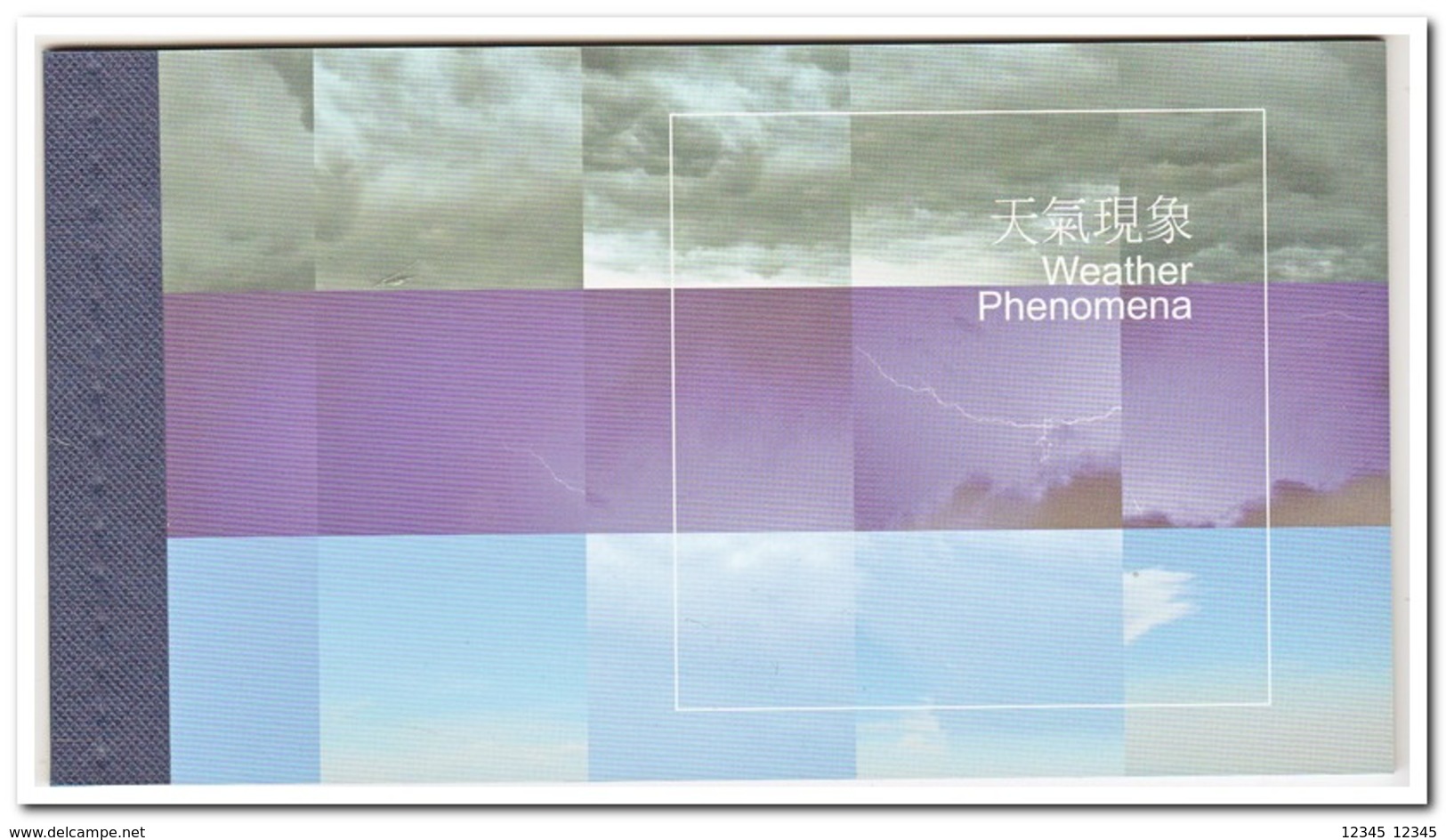 Hongkong 2014, Postfris MNH, Weather Phenomena ( Booklet ) - Carnets