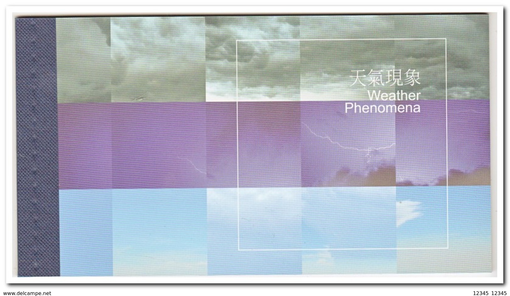 Hongkong 2014, Postfris MNH, Weather Phenomena ( Booklet ) - Postzegelboekjes