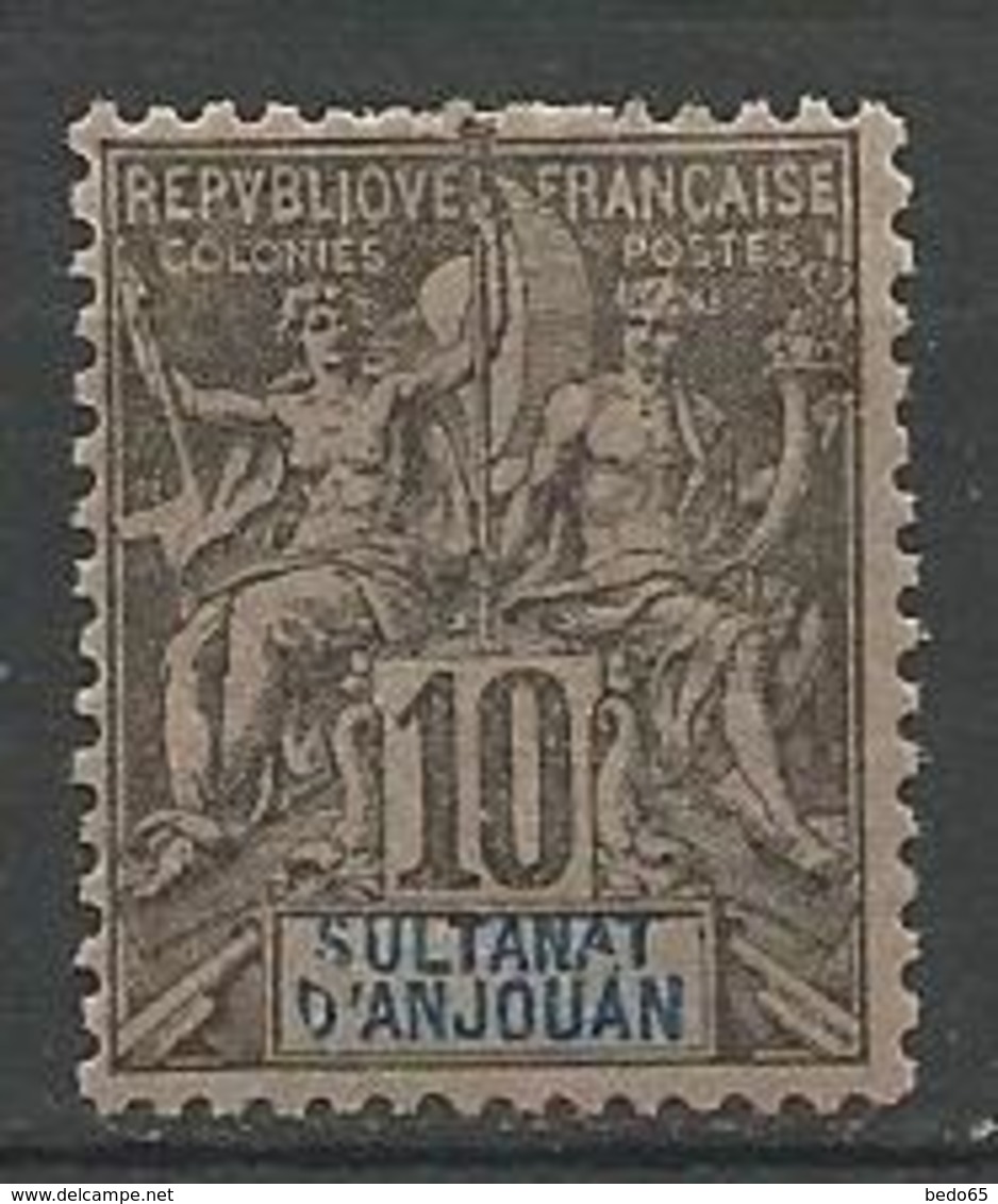 ANJOUAN  TYPE GROUPE N° 5 NEUF*   CHARNIERE   / MH - Unused Stamps