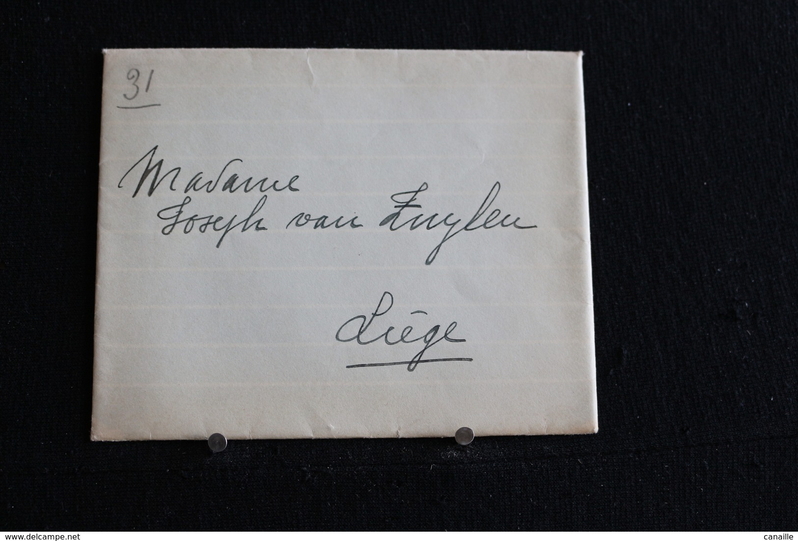 Tu-36 / Marcophilie (Lettres) - Enveloppe, Fair-Part - (lettre) Envoie De Liège En 1905 Ver Liège  - Belgique  .- - Grenzübergangsstellen