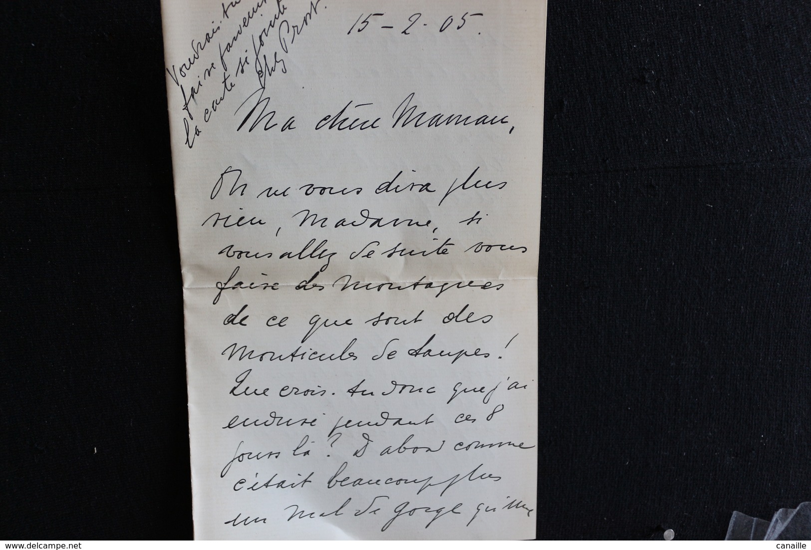 Tu-36 / Marcophilie (Lettres) - Enveloppe, Fair-Part - (lettre) Envoie De Liège En 1905 Ver Liège  - Belgique  .- - Grenzübergangsstellen