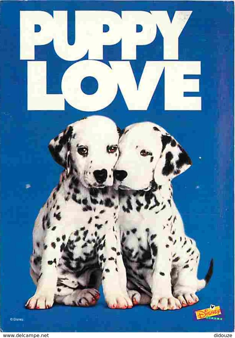 Animaux - Chiens - Dalmatiens - Les 101 Dalmatiens - Walt Disney - Affiche De Film - Cinéma - Voir Scans Recto-Verso - Chiens